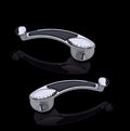 PRO TOURING WINDOW CRANK H&LE SET CHROME 49&UP GM&D