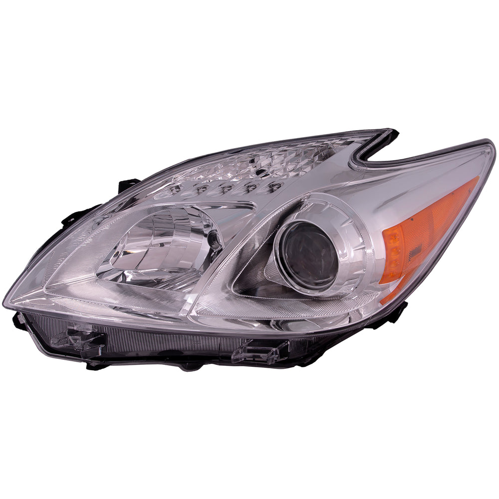 LH HEADLAMP LENS/HOUSING; HALOGEN; PRIUS 1215