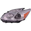 LH HEADLAMP LENS/HOUSING; HALOGEN; PRIUS 1215