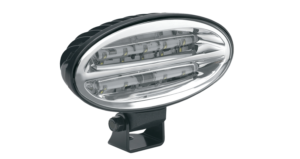 660F MODEL 1224V LED WORK LIGHT W/FLOOD BEAM PATTERN & PANEL MOUNT