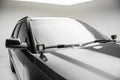~(2 lbs. 12X7X7)~ Hood Hinge LED Bracket Black Mild Steel Bolt-On to mount (2) 3 Inch ZROADZ or similar style LED Pod Lights