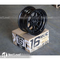 XXR 002.5 16X8 4-100/4-4.5 +0 BLACK