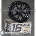 XXR 002.5 16X8 4-100/4-4.5 +0 BLACK