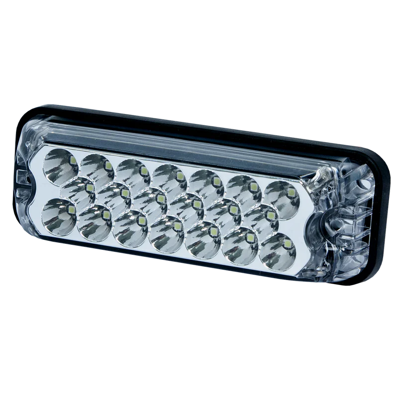 LED HEADRECTANGLEAMBER/WHITE1224V