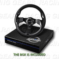 NRG Reinforced Steering Wheel 320mm Sport w/Carbon Fiber Look Trim (Same As RST-001CFL)