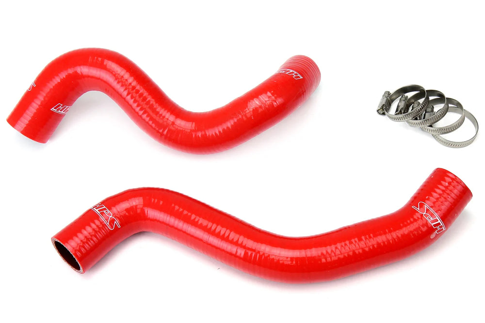 HPS Performance Red Reinforced Silicone Radiator Hose Kit Coolant for Scion 05-10 tC