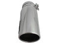 aFe Diesel Exhaust Tip Bolt On Polished 4in Inlet x 5in Outlet x 15in