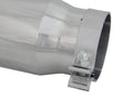 aFe Diesel Exhaust Tip Bolt On Polished 4in Inlet x 5in Outlet x 15in