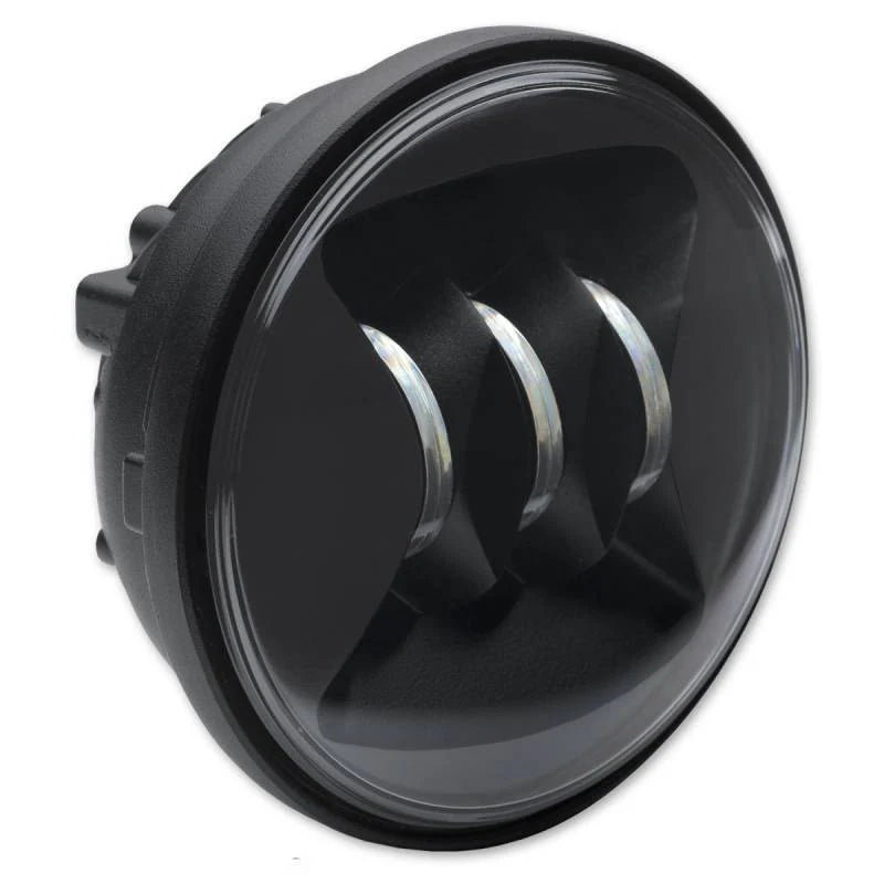 J.W. Speaker 12V SAE ECE RHT LED Fog Light with Black Inner Bezel 0545731