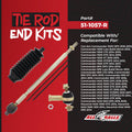 All Balls Racing 14-19 Can-Am Commander 800R DPS Rack Tie Rod Kit - Right