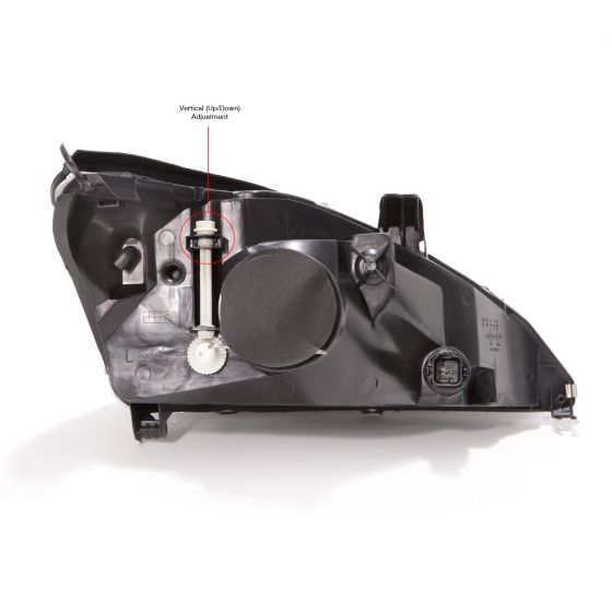 LH HEADLAMP ASSY COMPOSITE; EXCEPT SVT; HALOGEN; FOCUS 0304