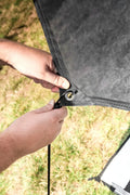 RV AWNING SHADE KIT 54INX 180IN BLACK BILINGUAL