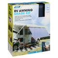 RV AWNING SHADE KIT 54INX 180IN BLUE BILINGUAL