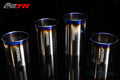 GReddy Titanium Trust PE-TR Tip L 110MM x 115MM - Titanium Burnt Finish