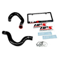 HPS Performance Black Reinforced Silicone Radiator Hose Kit Coolant for Nissan 07-09 Sentra SE-R / SER Spec V