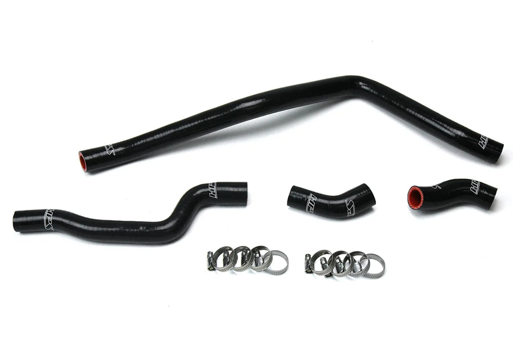 HPS Performance Red Reinforced Silicone Radiator Hose 4pcs Complete Kit for Yamaha 01-05 YFM660 Raptor
