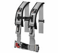 DragonFire Racing Harness H Style- 4-Point- 3in Buckle- Grey