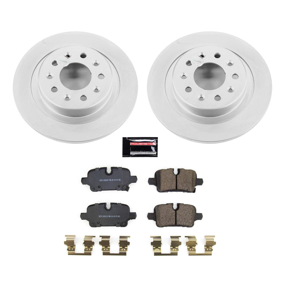 Power Stop 20-21 Chevrolet Malibu Rear Z17 Coated Brake Kit