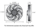 HO Extreme 8in Puller El ectric Fan