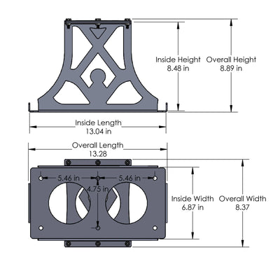 Artec Industries Odyssey Pc 2150 Battery Mount