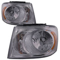 RH HEADLAMP LENS/HOUSING; DURANGO 0709