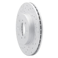R1 90-93 Mazda Miata Front Left Drilled & Slotted Geoperformance Rotor