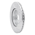 DFC 05-25 Audi A3 Front Left Drilled & Slotted Silver Brake Rotor