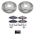 Power Stop 99-05 Pontiac Grand Am Front Semi-Coated Rotor Kit