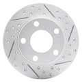 DFC 96-05 Audi A4 Quattro Rear Right Drilled & Slotted Geoperformance Rotor