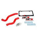 HPS Performance Red Reinforced Silicone Radiator Hose Kit Coolant for Honda 12-15 Civic Non Si 1.8L