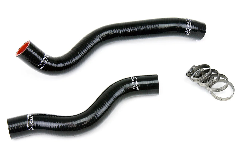 HPS Performance Red Reinforced Silicone Radiator Hose Kit Coolant for Honda 12-15 Civic Non Si 1.8L