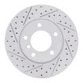 DFC 91-06 BMW 328I Front Left Drilled & Slotted Geoperformance Rotor
