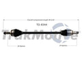 NEW CV AXLE