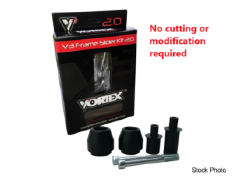 Vortex Racing 99-02 Suzuki SV 650 S V3 2.0 Frame Slider Kit- No Cut