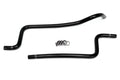 HPS Performance Black Reinforced Silicone Heater Hose Kit for Jeep 97-01 Wrangler TJ 4.0L Left Hand Drive