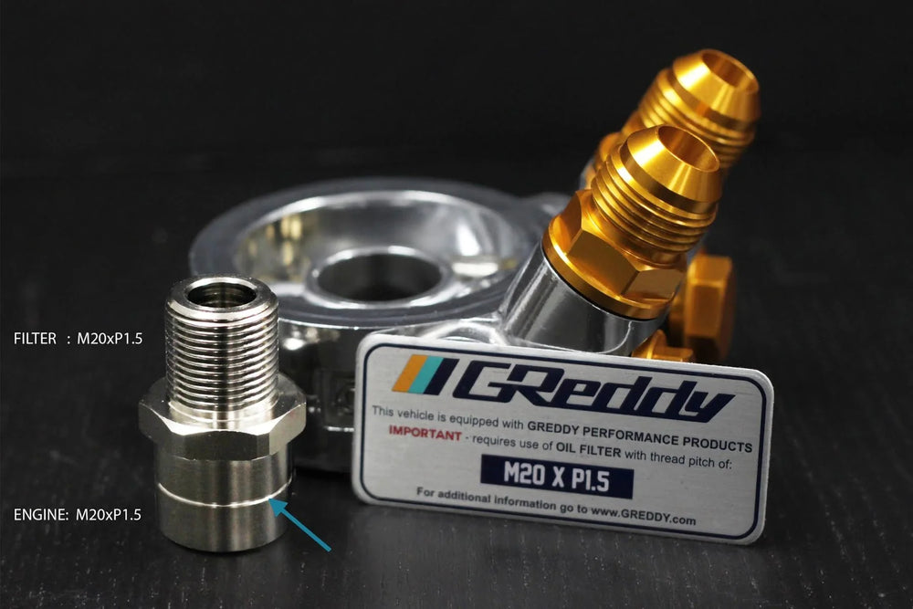 GReddy Oil Cooler Adapter Universal Thread M20 x P1.5
