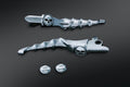 Kuryakyn Zombie Levers 14-16 Touring Chrome