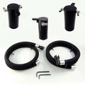 ~(2 lbs. 9X7X5)~ 11-14 Mustang GT Passenger Billet Oil Catch Can - Satin