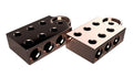 700 Series Copper Terminal Blocks 1/0 6 Spots M6/M8 Bolts Pair