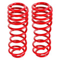 BMR 05-14 S197 Mustang GT/GT500 Rear Handling Version Lowering Springs - Red