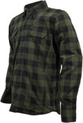 Speed and Strength True Grit Armored Motoshirt Olive/Black - Medium