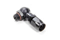 Fragola -6AN Straight Banjo Hose End - Black