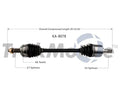 NEW CV AXLE