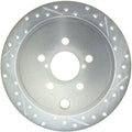 StopTech Select Sport 09-13 Subaru Forester Slotted and Drilled Left Rear Rotor