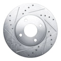 R1 16-18 Toyota AVanZA (Mexico) Front Left Drilled & Slotted Silver Brake Rotor
