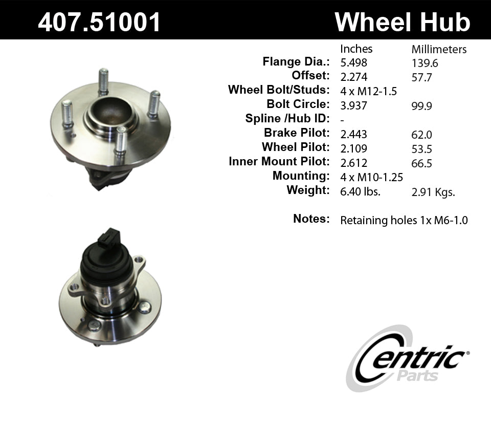 STANDARD HUB ASSEMBLY
