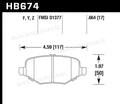 Hawk Performance auto part detail