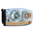 LH HEADLAMP LENS/HOUSING; R1500 MEGA CAB; RAM 1500 0606