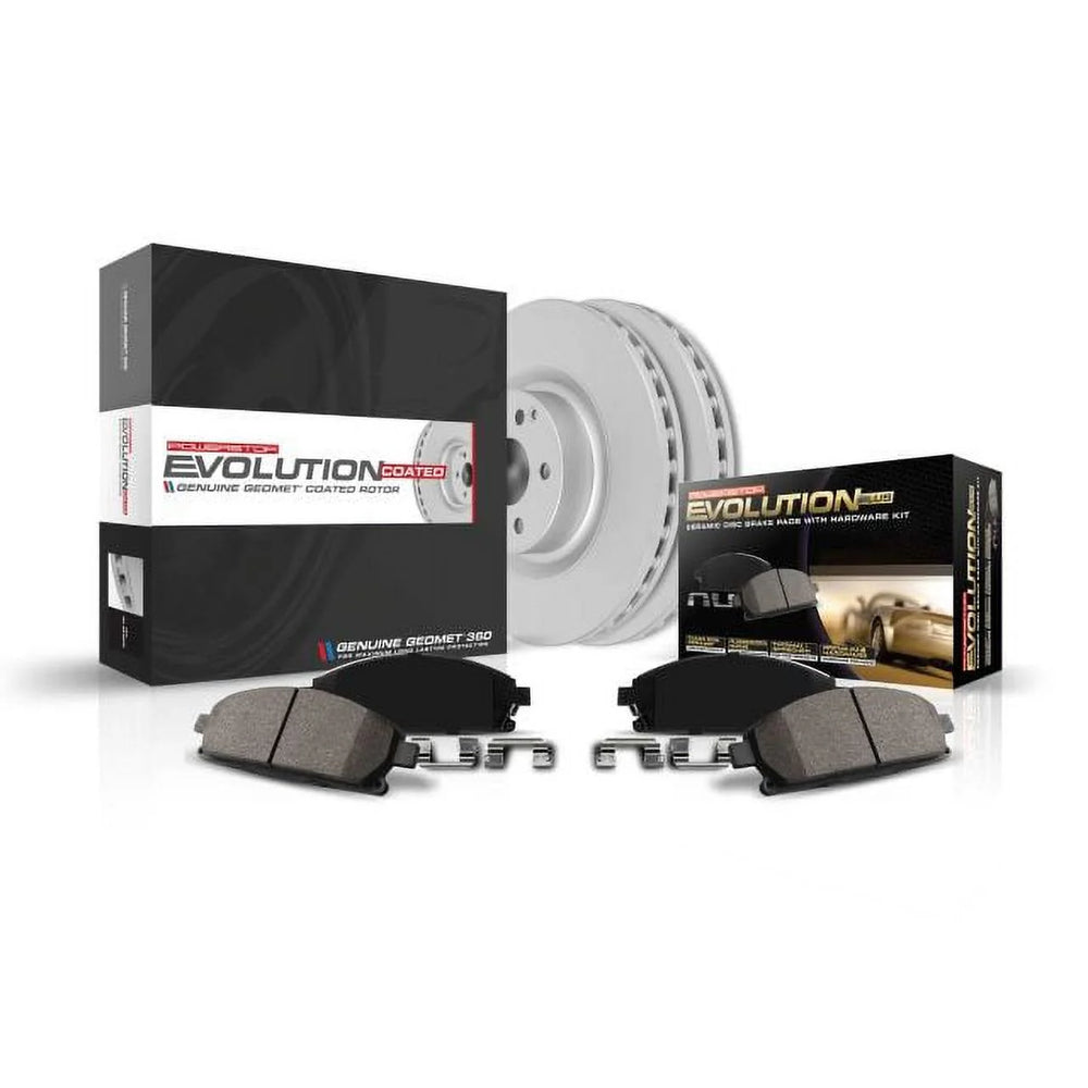 Power Stop 2019 Toyota C-HR Rear Z17 Coated Brake Kit