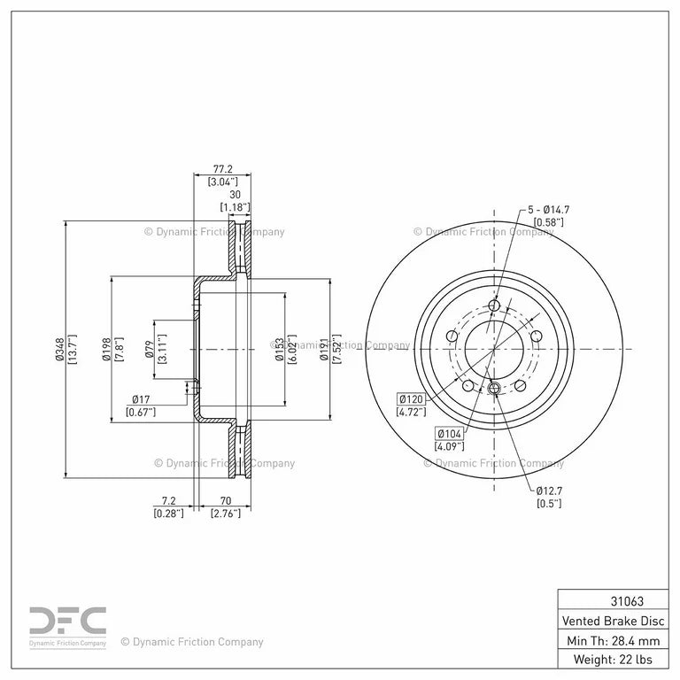 DFC auto part
